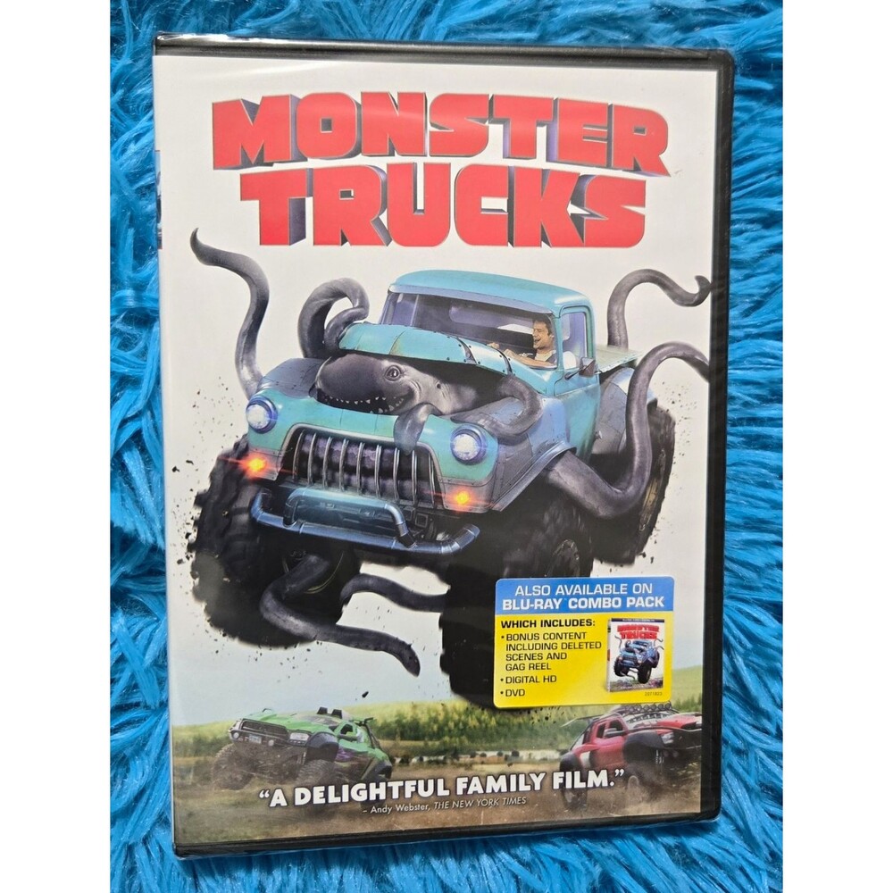 Paramount Pictures Monster Trucks (DVD) 2017 PG Widescreen Subtitles 104 min